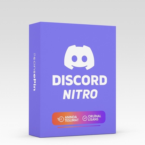  Discord Nitro 1 Ay + 2x Boost Sorunsuz Teslim